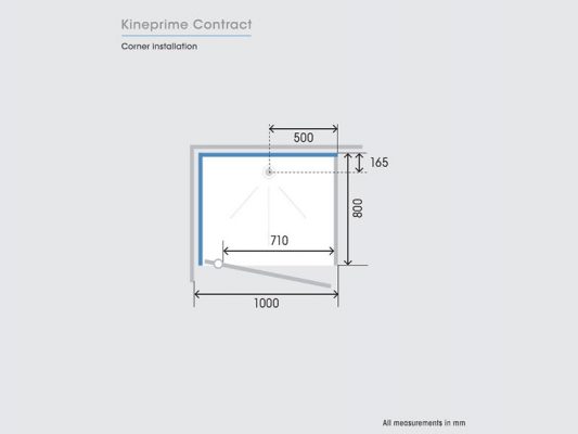 Kinedo KinePrime Contract Measurements Img03