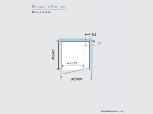Kinedo KinePrime Contract Measurements Img05
