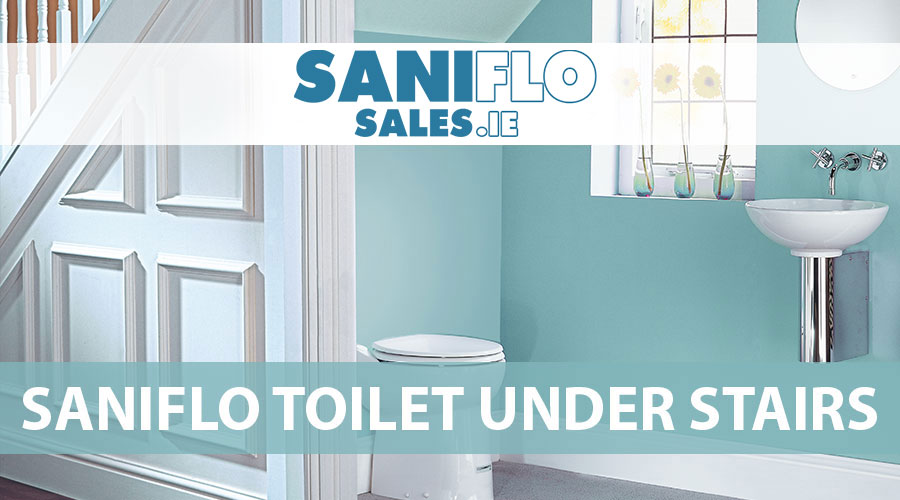 Saniflo Toilet Under Stairs