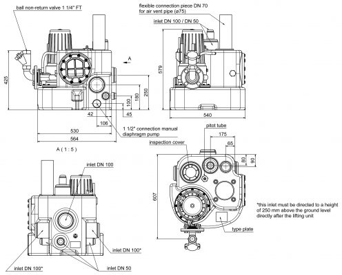 SE71 Dimensions