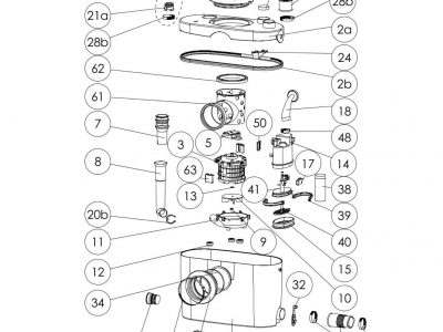 saniflo sanipro xr spares